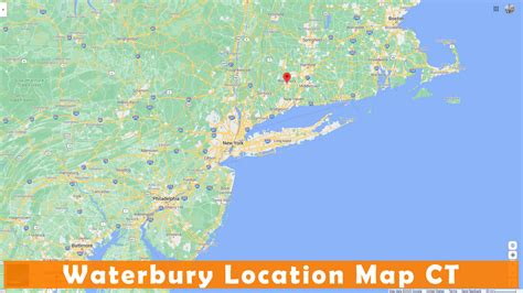 Waterbury, Connecticut Map