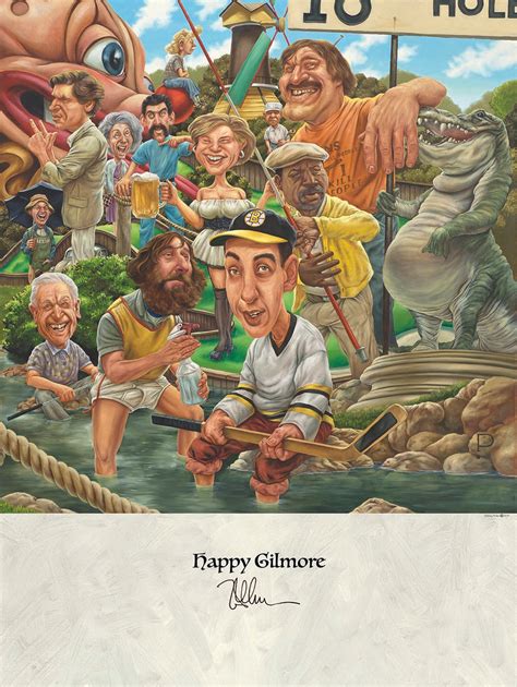 Happy Gilmore Poster