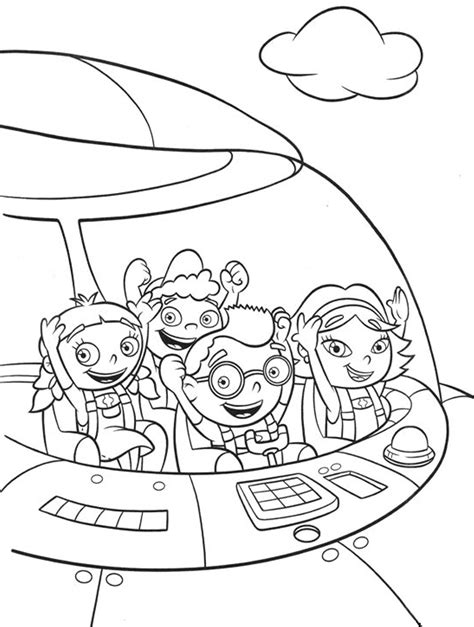 Happy Leo Coloring Page Free Little Einsteins Coloring Pages | Images and Photos finder