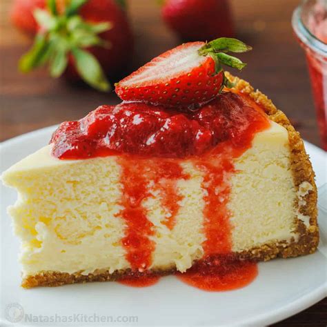 Strawberry Cheesecake Recipe (VIDEO) - NatashasKitchen.com