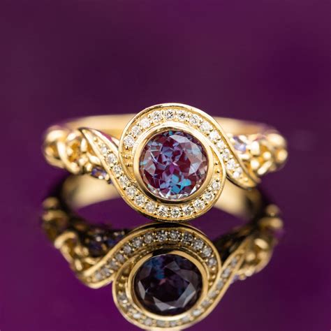 Alexandrite Engagement Rings | CustomMade.com