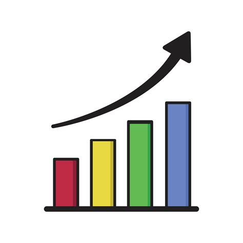 Illustration of uptrend graph. Chart uptrend. Business concept. 5466775 Vector Art at Vecteezy