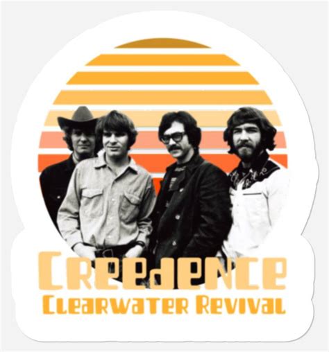 Creedence Clearwater Revival 7 Stickers sold by LouistAdams | SKU 170813472 | 55% OFF Printerval