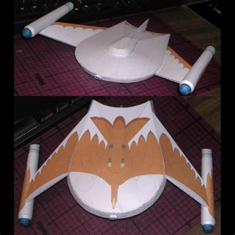 Star Trek TOS Papercraft: Romulan Bird of Prey