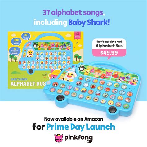 Mua Pinkfong Baby Shark ABC Alphabet Bus Sound Pad Baby Shark Toys ...