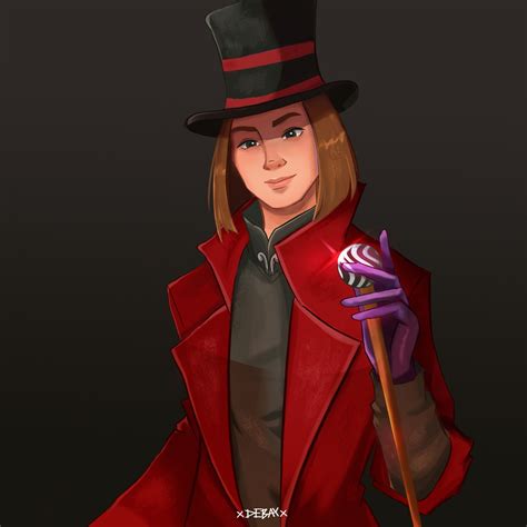 Fanart Willi Wonka from Charlie and the Chocolate Factory, on ArtStation at https://www ...