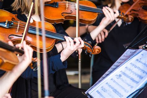 violin in orchestra – St Lawrence Friends Heritage Trust