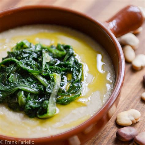 Fave e cicoria (Fava Bean Purée with Chicory) | Memorie di Angelina