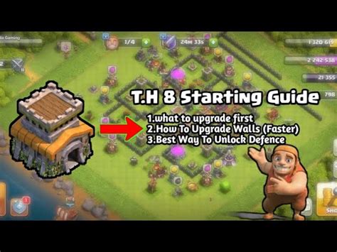 Town Hall 8 Upgrade Guide: The Best Order to Upgrade Your Buildings || Clash Of Clans - YouTube