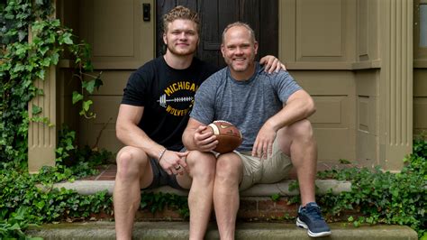 Michigan football binds Hutchinson father, son for a number of reasons