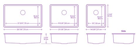 IKEA Norrsjön Kitchen Sink Dimensions & Drawings | Dimensions.com