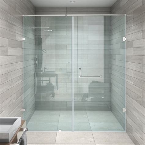 Toughened Shower Glass Partition, For Home at Rs 490/square feet in ...