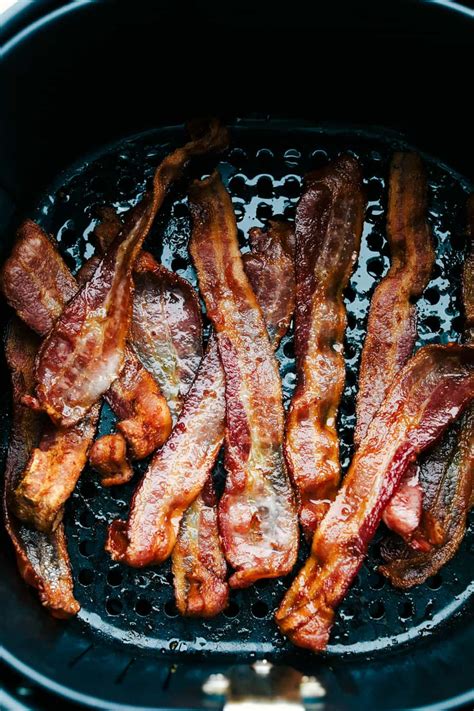 Crispy Air Fryer Bacon Perfect Bacon Every Time | therecipecritic