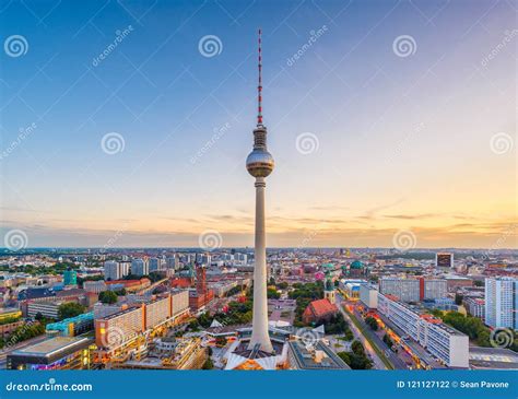 Berlin, Germany Skyline stock photo. Image of european - 121127122