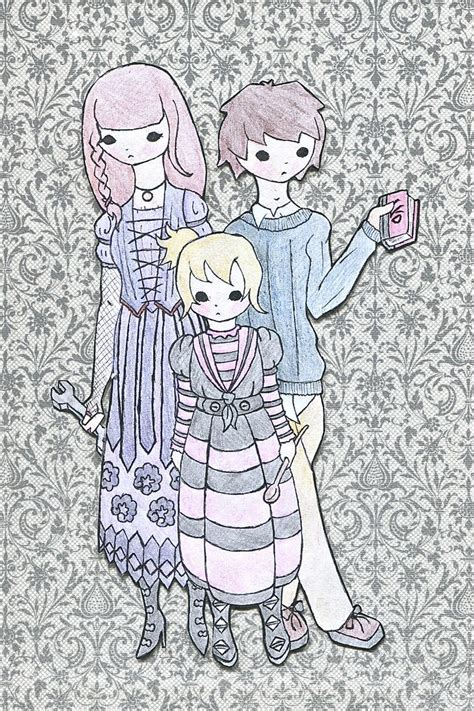 The Baudelaire Orphans by HeartCards on DeviantArt