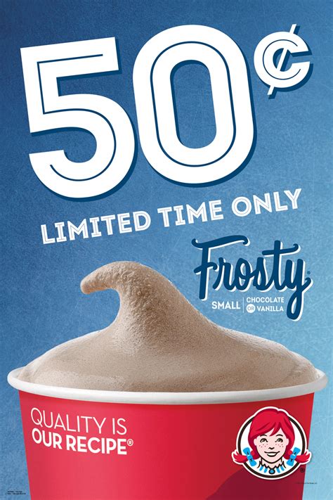 Wendy's Iconic Frosty Is Selling For 50 Cents