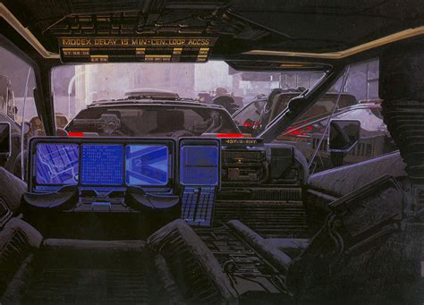 Сoncept art for Blade Runner by Syd Mead (1982) - Blog