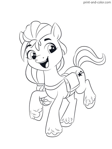 My Little Pony New Generation coloring pages | Print and Color.com