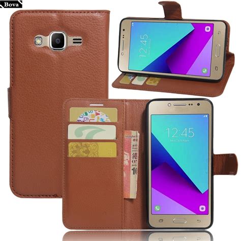 for Samsung J2 Case Pu Leather Wallet Cover Card Holder Phone Case for Samsung Galaxy J2 / J2 ...