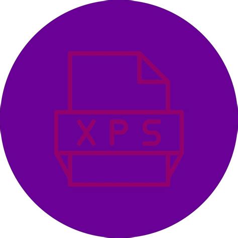 Xps File Format Icon 16979250 Vector Art at Vecteezy