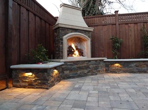 Brick Outdoor Fireplace DIY | Fireplace Designs