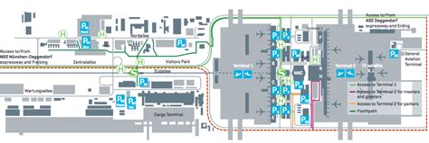 Muenchen Flughafen Map