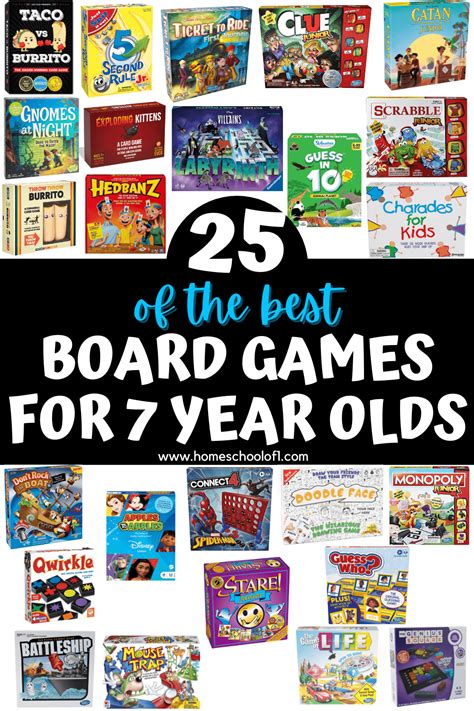 25 Best Board Games for 7 Year Olds (2024)