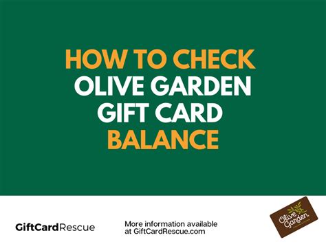 Olive Garden Gift Card Balance (Plus, 10 Money-Saving Secrets at Olive ...