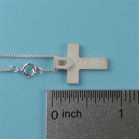 Silver Dove Cross Holy Spirit Cross Necklace Peace Dove - Etsy