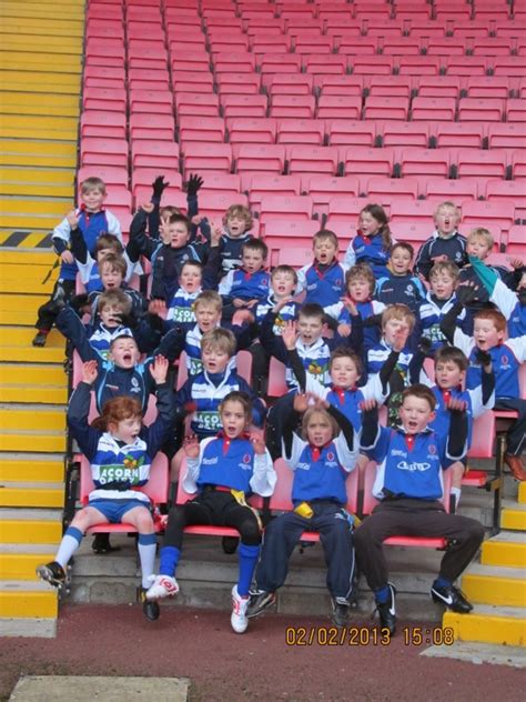 Darlington Mowden Park RFC u6, u7 and u8 shine in the spotlight at the Northern Echo Arena