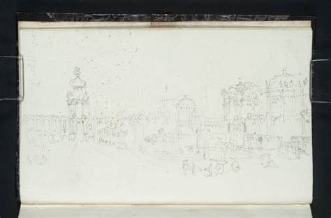 Joseph Mallord William Turner, 'Dresden: The Zwinger Gardens, Looking towards the Crown Gate ...