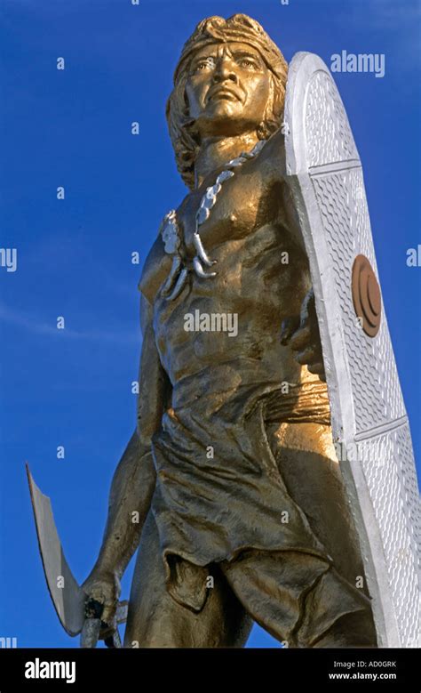 Lapu Lapu statue, Mactan Island, Cebu, Visayas, Philippines Stock Photo ...