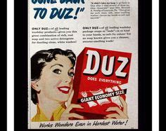 10 Vintage Duz Detergent ideas | vintage, detergent, vintage advertisements