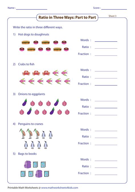 Ratio And Proportion Worksheet Pdf – Ame.my.id