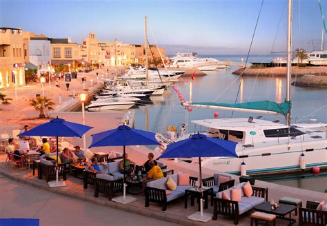 Beachside cafe in the resort of El Gouna, Egypt wallpapers and images ...