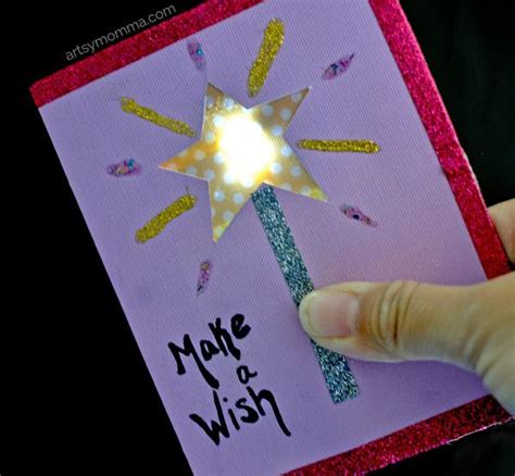 'Make a Wish' Light Up Birthday Card featuring Chibitronics | Birthday ...