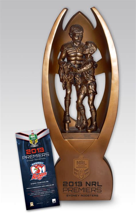 Roosters NRL trophy large format - Pro Sports Memorabilia