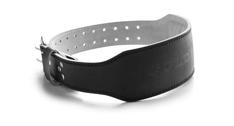 Gold's Gym Leather Weight Lifting Belt with Padded Back Support - Walmart.com - Walmart.com