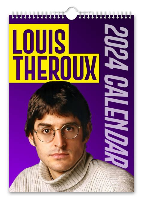 Louis Theroux - 2024 Wall Calendar - The Calendar King