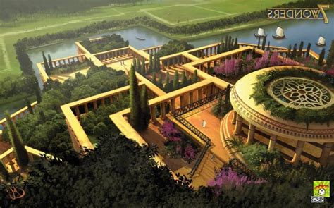 Nebuchadnezzar hanging gardens photos