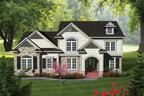 Updated Traditional Home Plan - 89854AH | Architectural Designs - House Plans