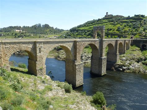 The Road Goes Ever On: Roman Bridge At Alcantara