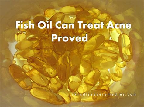 Fish Oil Treats Acne - And Why You Should Not Use It - Skin Disease Remedies