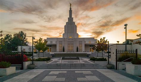 Aerial view of the Idaho Falls Idaho Temple | ChurchofJesusChristTemples.org