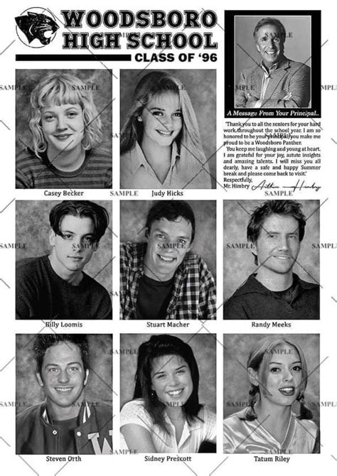 Woodsboro High School | Woodsboro, Scream movie, Scream cast