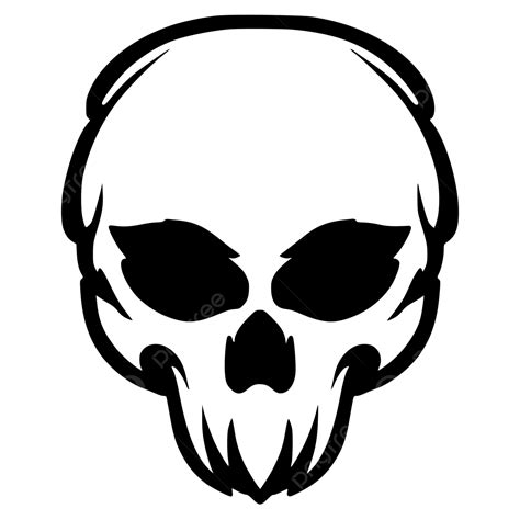 Powerful Skull Head Logo Vector, Skull, Skull Logo, Skull Head PNG and ...