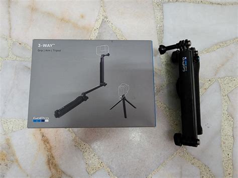 Original GoPro 3-Way Tripod / Camera Grip / Arm Mount, Photography ...