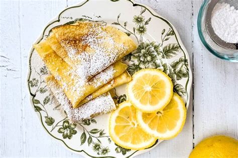 Irish Shrove Tuesday Pancakes with Lemon - 31 Daily