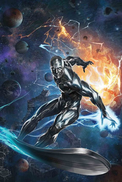 SilverSurfer, marvel, space, HD phone wallpaper | Peakpx