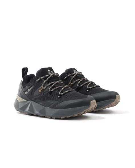 Columbia Rubber Facet 60 Low Outdry Waterproof Hiking Shoes in Black for Men | Lyst